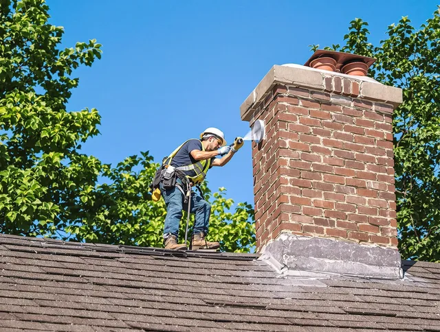 Newport Beach Chimney Sweep performing an inspection with advanced tools in Newport Beach, CA