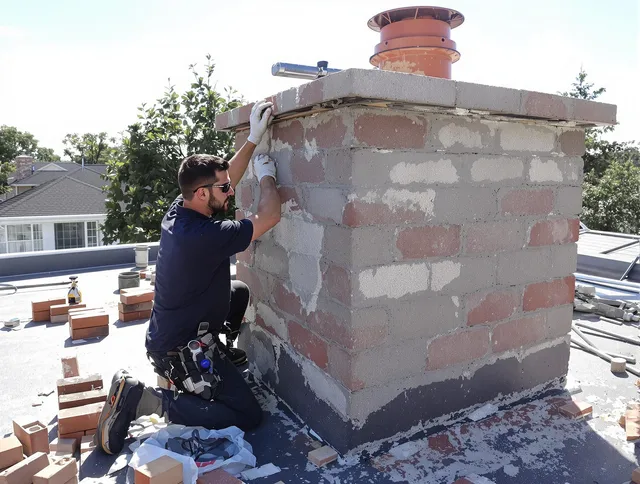 Advanced chimney repair process by Newport Beach Chimney Sweep in Newport Beach, CA