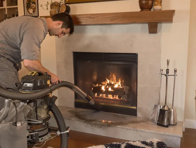 Routine fireplace upkeep by Newport Beach Chimney Sweep in Newport Beach, CA